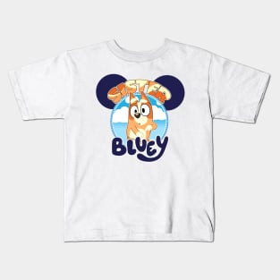 Bluey and Bingo Family Birthday , Kids Party Kids T-Shirt